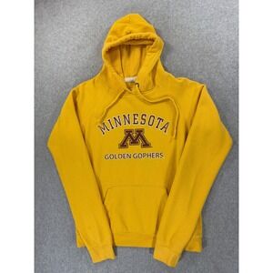 Minnesota Golden‎ Gophers Screened Campus Hoodie Sweatshirt (Women's XL) Yellow